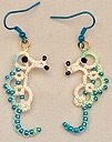 seahorse earring